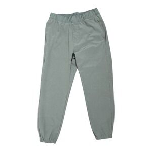 Abercrombie & Fitch Mens Active Joggers Gray Stretch Pants Athleisure Size Small